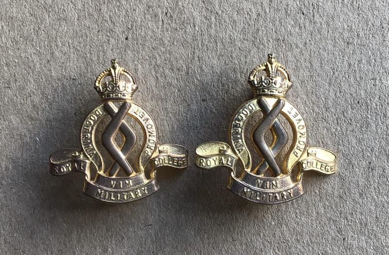 1948-53 Royal Military College Collar Badges