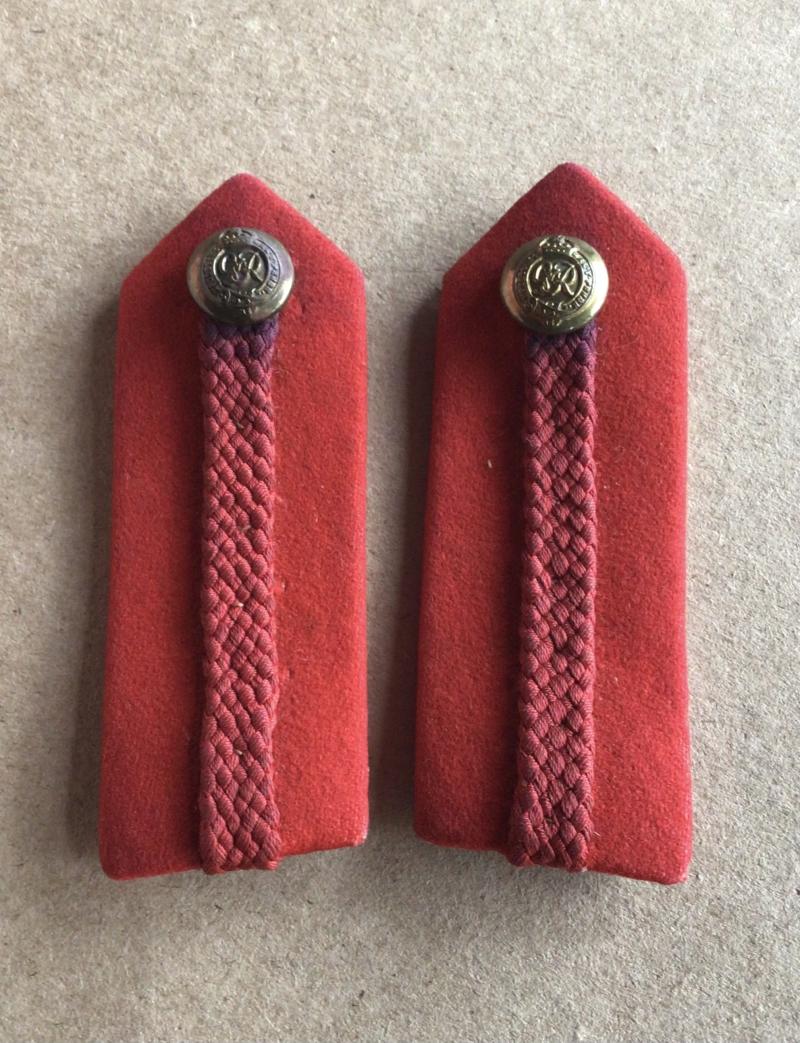 British WW2 Staff Officers Collar Gorgettes