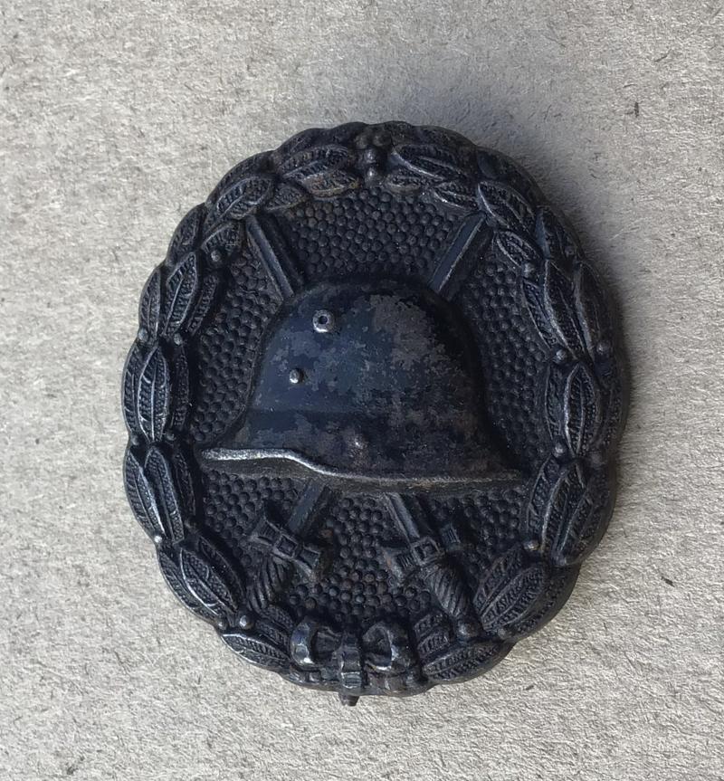 German WW1 Wound Badge in Black