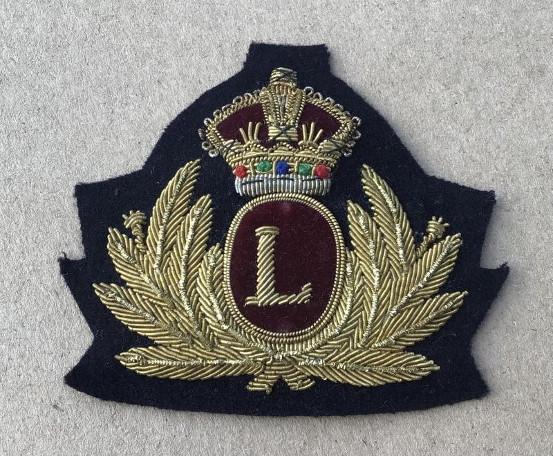 c.WW2 Merchant Shipping Line Officers Hat Badge