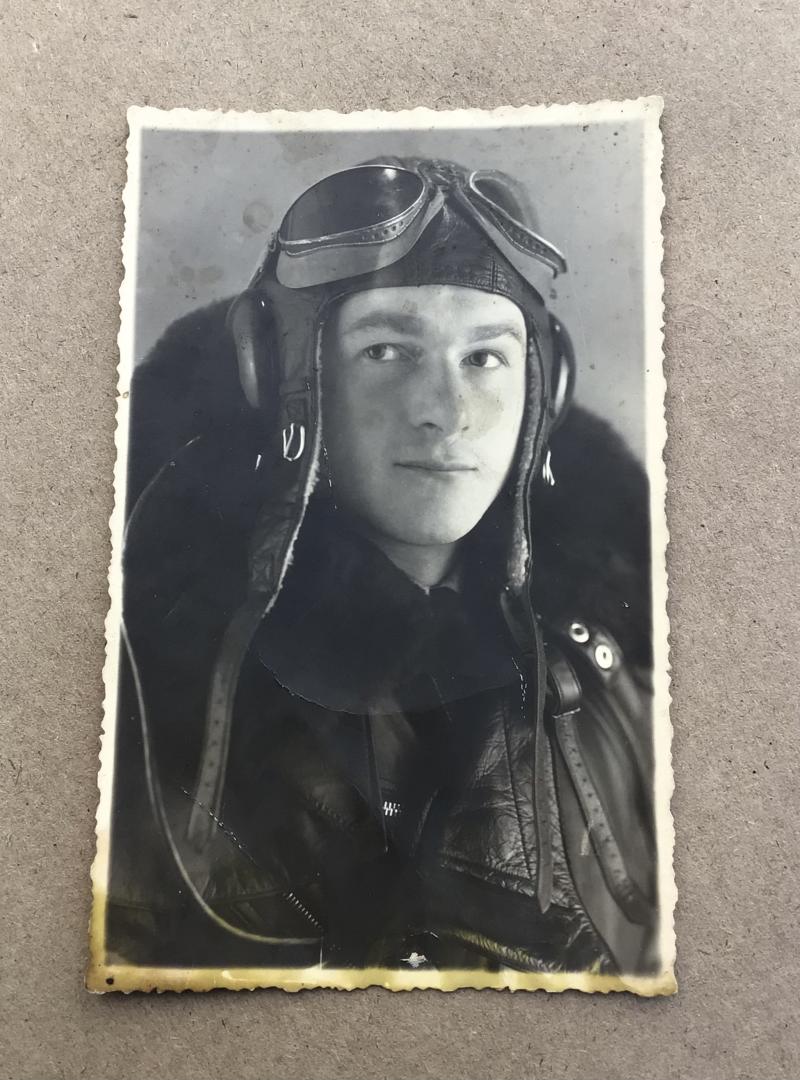 Germany WW2 Luftwaffe Studio Photo Postcard
