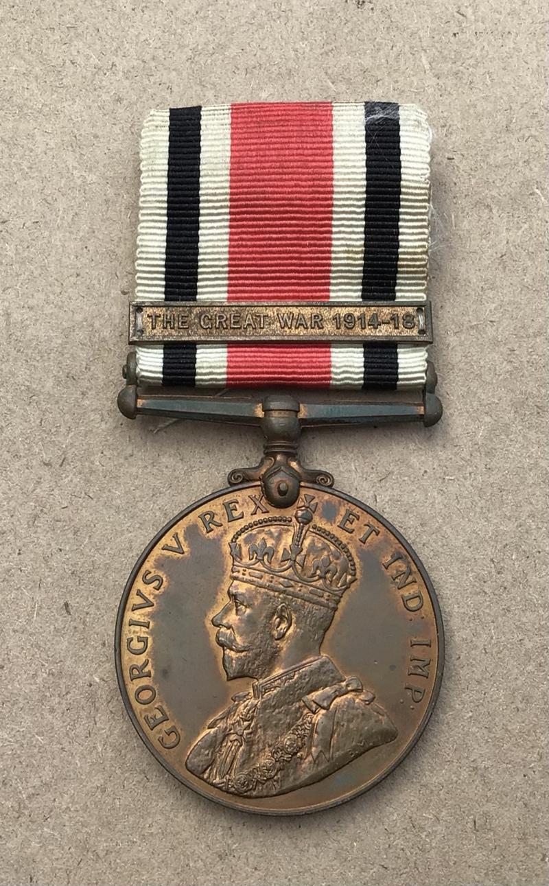 British WW1 Special Constabulary Medal