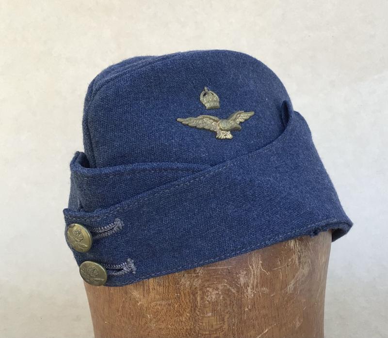 British WW2 RAF Officers Side Cap