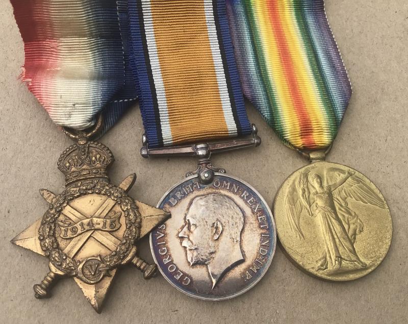 WW1 Gordon Highlanders Trio