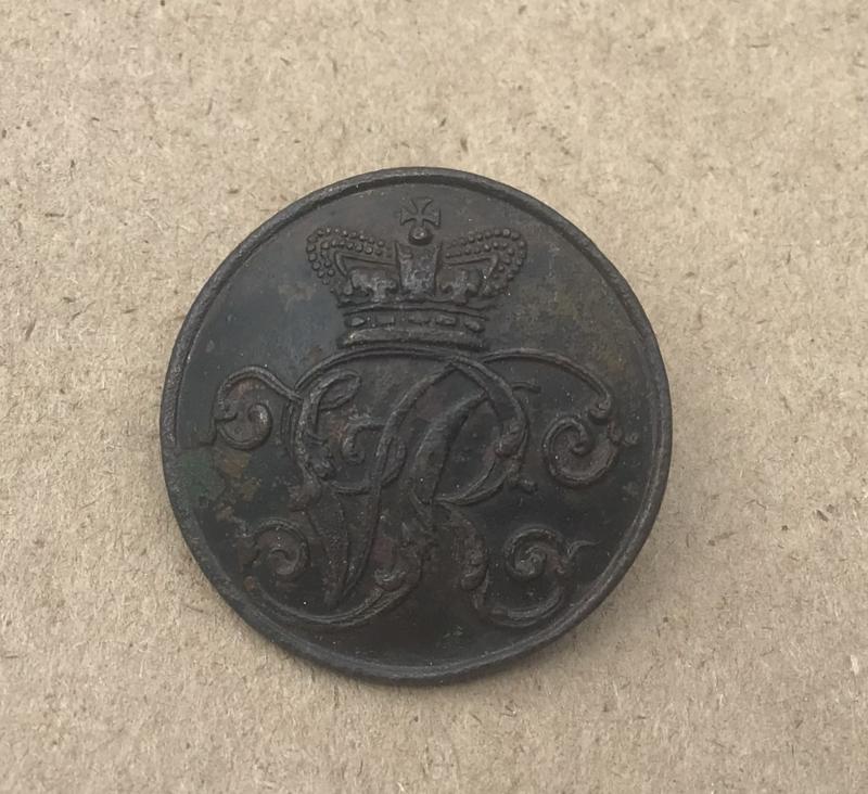 British General Servcie Tunic Button c.1837-1838.