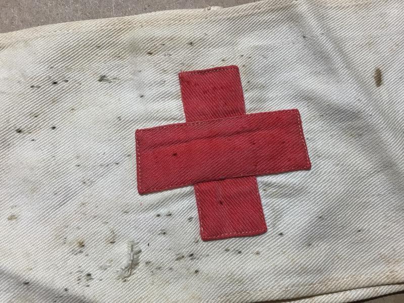 WW1-WW1 Red Cross Medical Armband