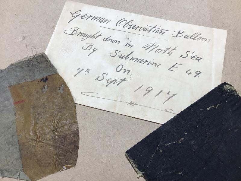 German WW1 Souvenirs of a German Observation Ballon