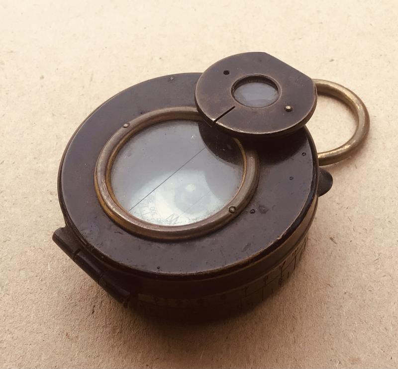 British WW1 Barkers Patented Prismatic Compass