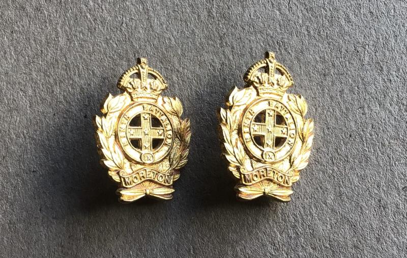 1948-53 9th Infantry Battalion Collar Badges