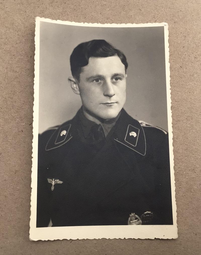 German WW2 Panzer Photo Postcard
