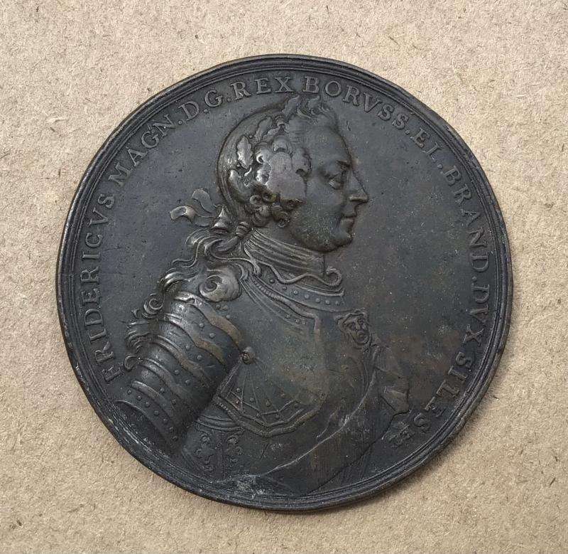 Prussia Frederick II Medal For the 1757 Victory Near Prague.