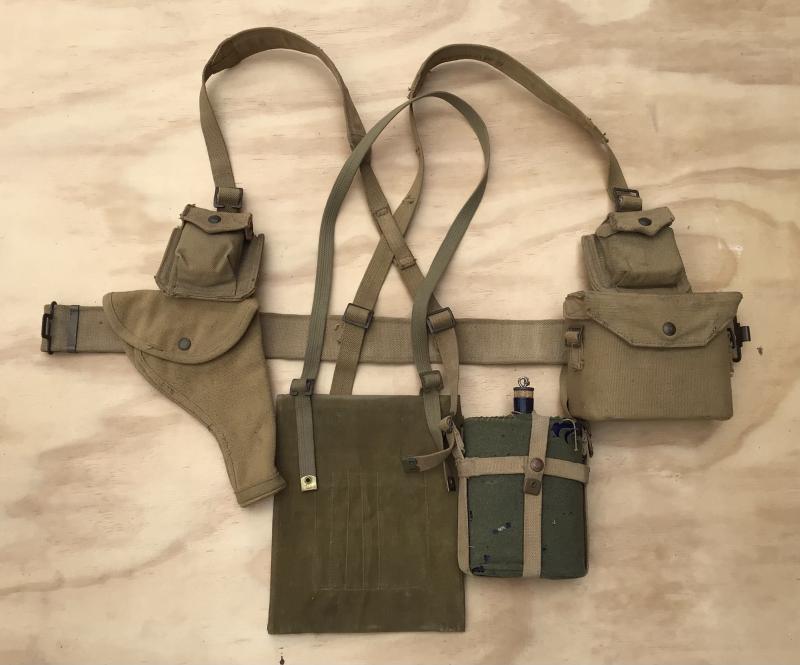 Australia WW2 Pattern 37 Officers Web Equipment
