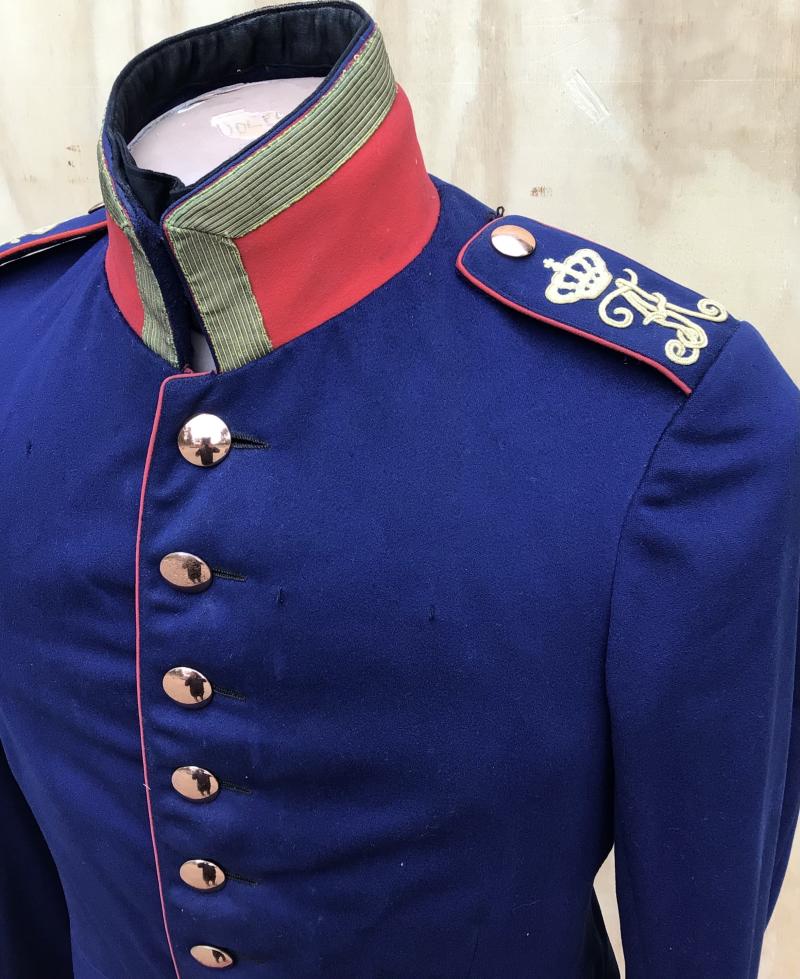 Germany WW1 Saxon NCO’s Dunkelblau Tunic