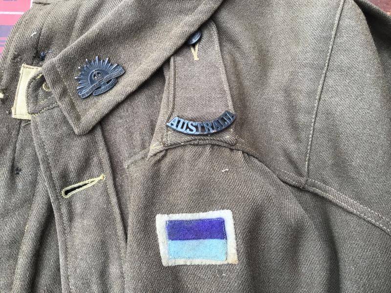 Australia WW2 Attributed 2/10th Battalion Other Ranks Tunic