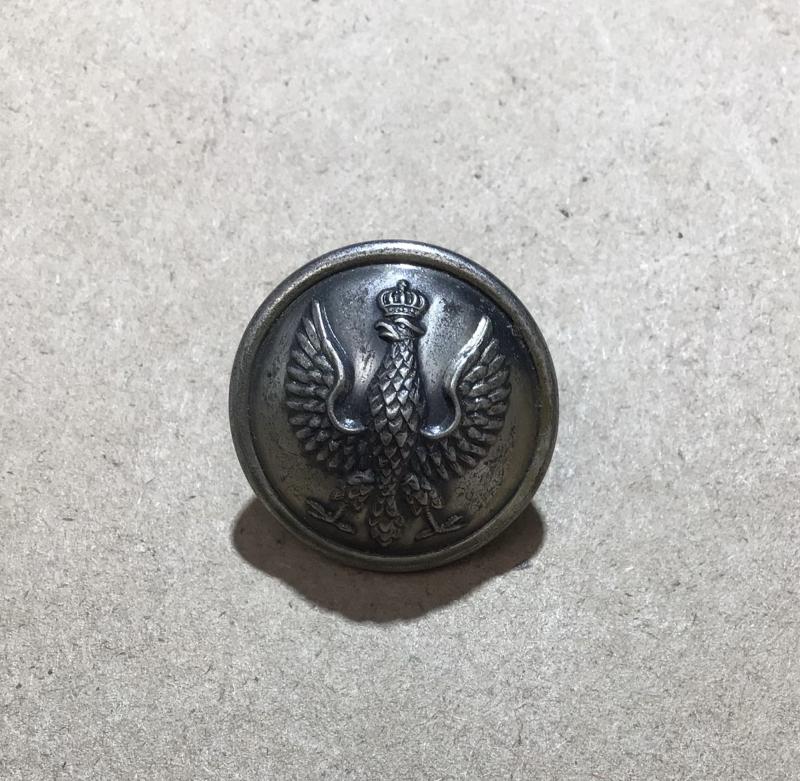 WW2 Free Polish Army Tunic Button - UK Made