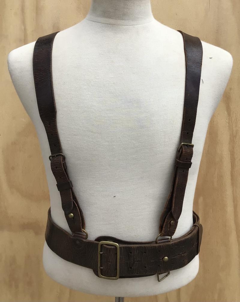A rare Pre-WW1 1912 dated  Australian Army Officers Sam Brown Belt.