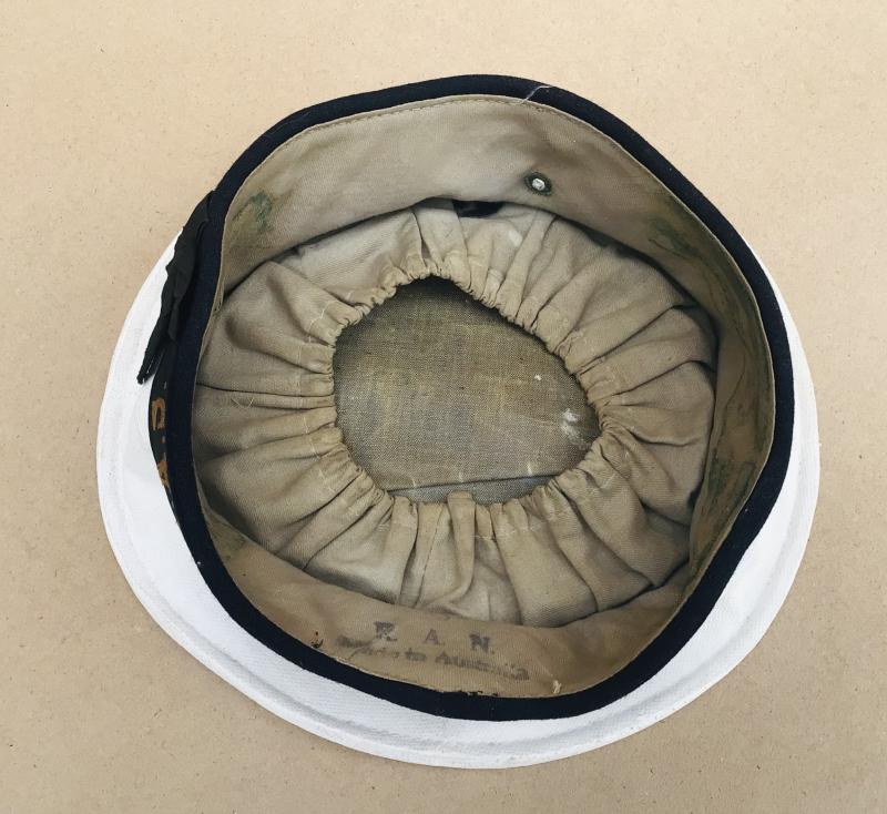 WW2 RAN “HMAS” Ratings Cap