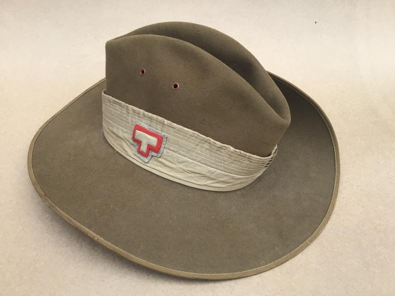 Australia WW2 2/43rd Battalion Slouch Hat - 1941