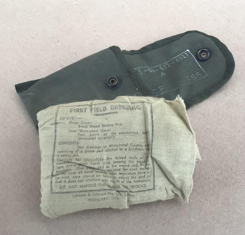 Australia Vietnam War Pattern 56 Compass /First Aid Pouch