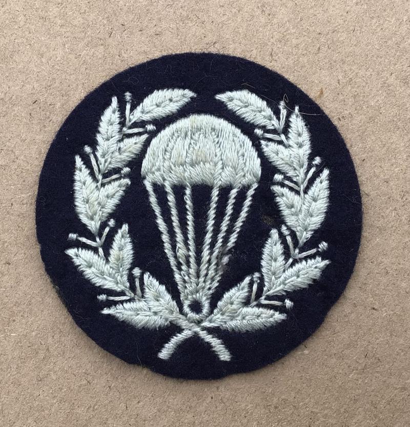 British WW2 RAF Parachute Jump Instructor Sleeve Patch