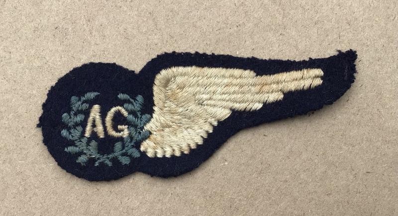 Australia WW2 RAAF Air Gunner Half Wing Brevet