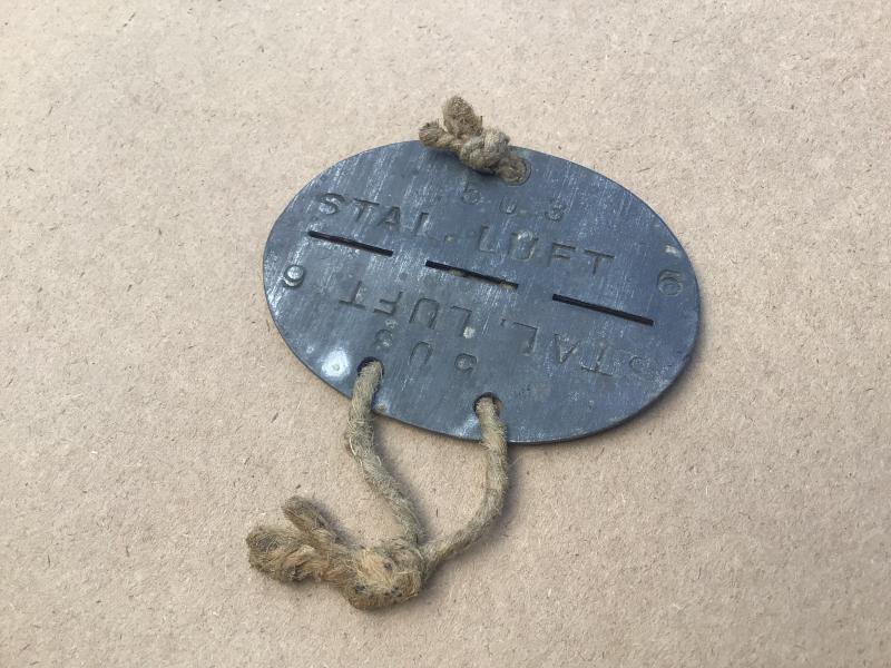WW2 Luftwaffe Stalag 6  Confirmed RAF POW Identity Disc