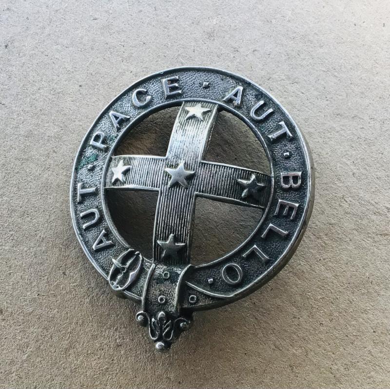 Pre Federation Victorian Military Forces Shoulder Belt Badge