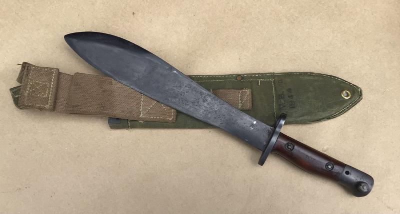 Australia WW2 Rare Jungle Machette Bayonet