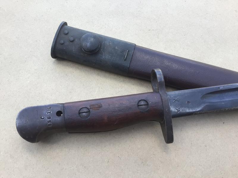 Australia WW2 Pattern 1907 Bayonet -1942
