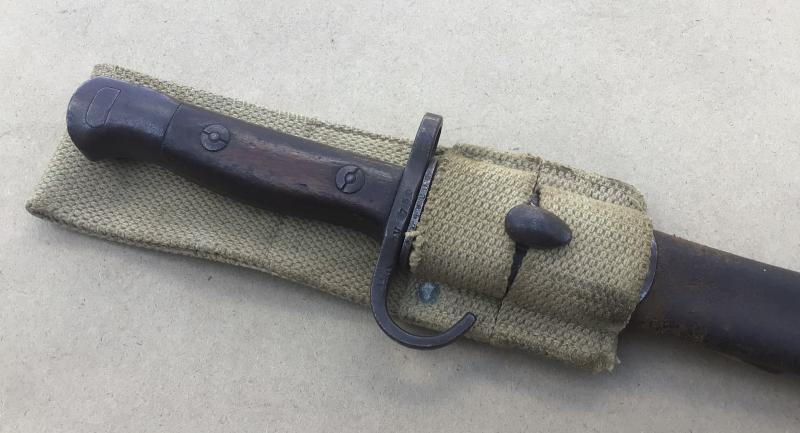 Australian Issue Pattern 1907 Hooked Quillon Bayonet