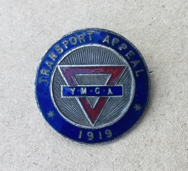 Australia WW1 1919 YMCA Transport Appeal Lapel Badge