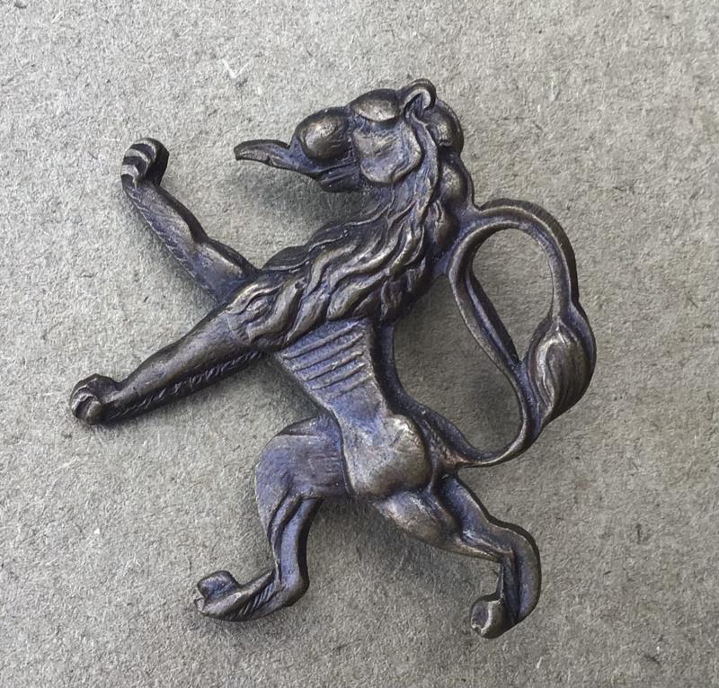 Belgium WW2 Free Belgium Army Hat Badge