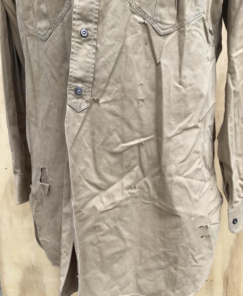 Australia WW2 Named Army Officers Cotton Shirt