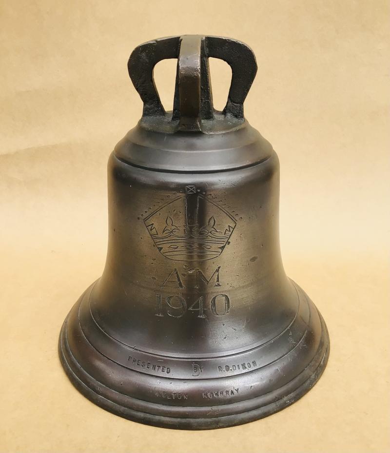 Rare WW2 Battle of Britain RAF “Scramble” Bell - 1940 Dated