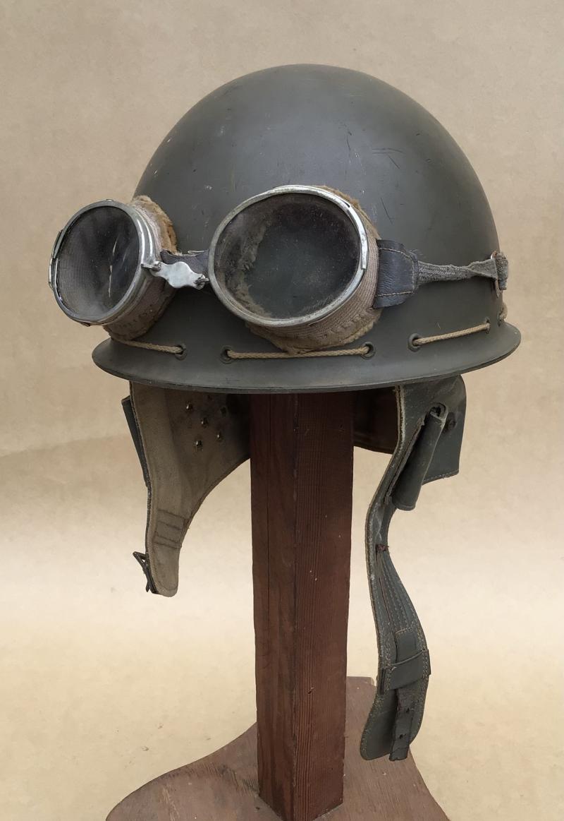 Australian WW2 Duperite Dispatch Riders Helmet