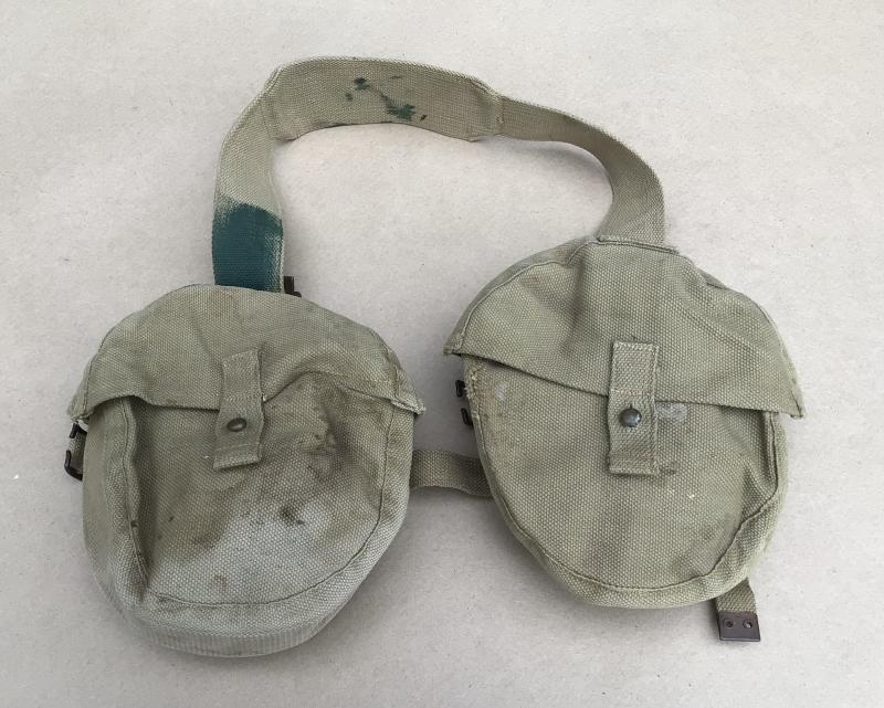 Australian Inter-war Period Lewis Gun /  Thompson SMG Magazine Pouches