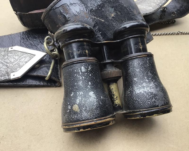 Australian Pre-Federation Volunteer Officers Cross Belt and Binocular Pouch