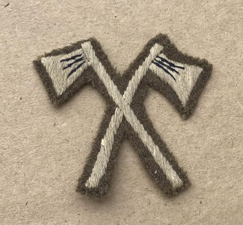 c.WW1 Pioneers Proficiency Sleeve Badge