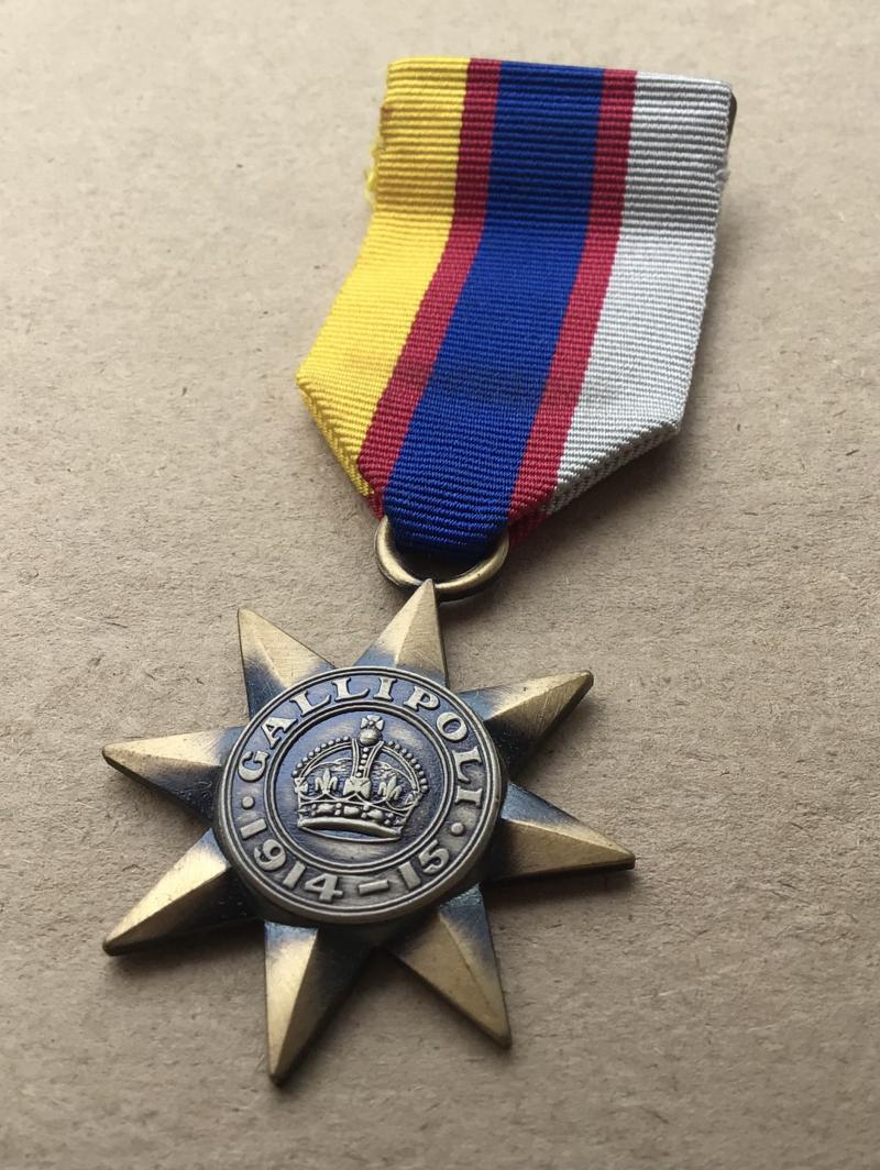 Australia WW1 Gallipoli Star- Unofficial Medal
