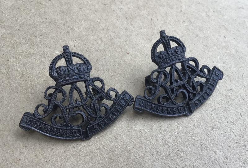 1930-42 Royal Australian Artillery Collar Badges