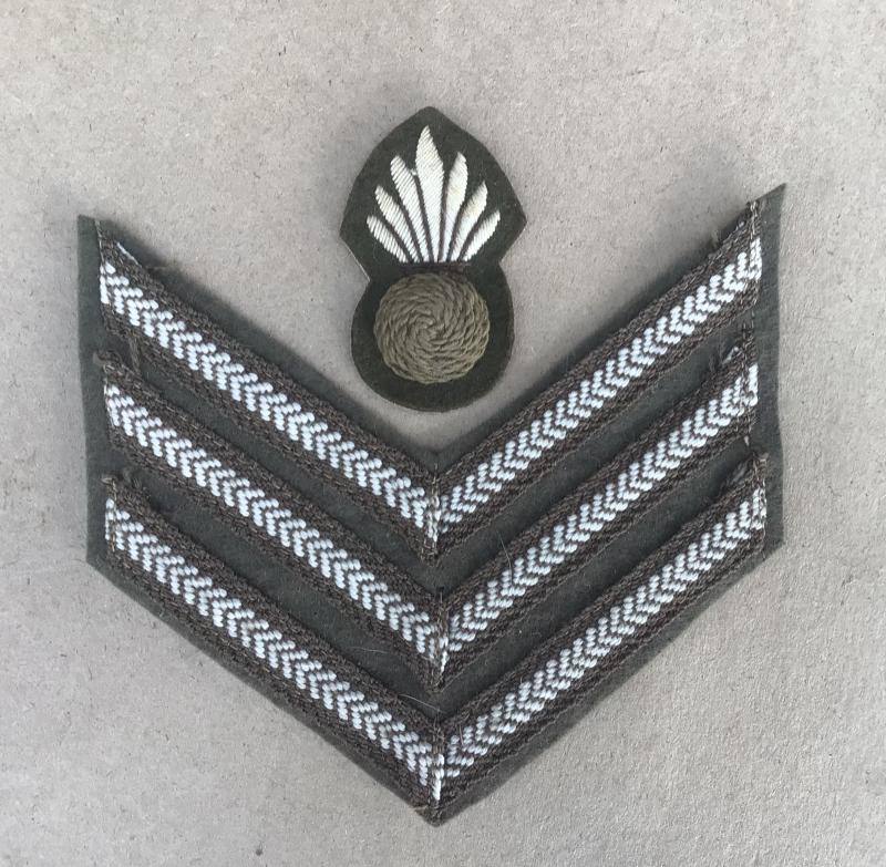 WW2 British / Commonwealth Engineers Sergeant Rank