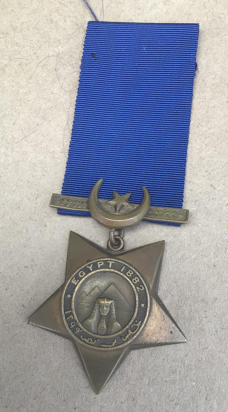 British Khedives Star 1882