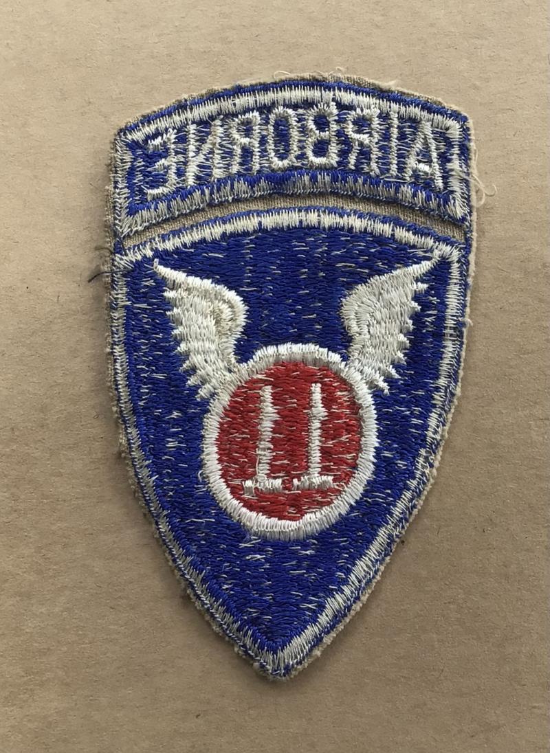 US WW2 11th Airborne Division Shoulder Patch