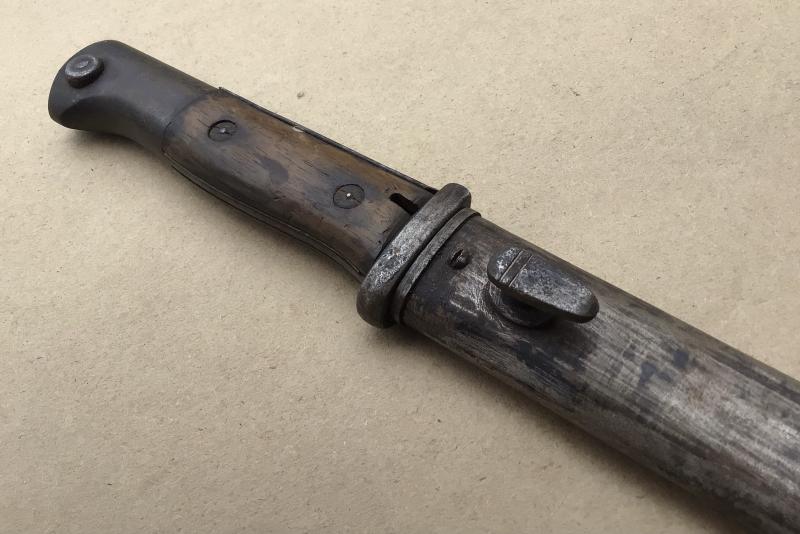 German WW1 M84/98 Bayonet - 1916 Dated.