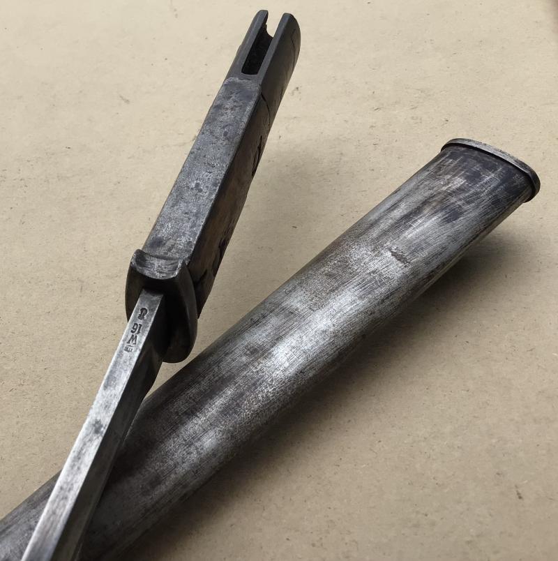 German WW1 M84/98 Bayonet - 1916 Dated.