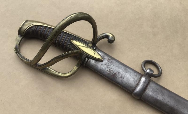 FRENCH NAPOLEONIC MODEL AN XI LIGHT CAVALRY OFFICER’S SWORD