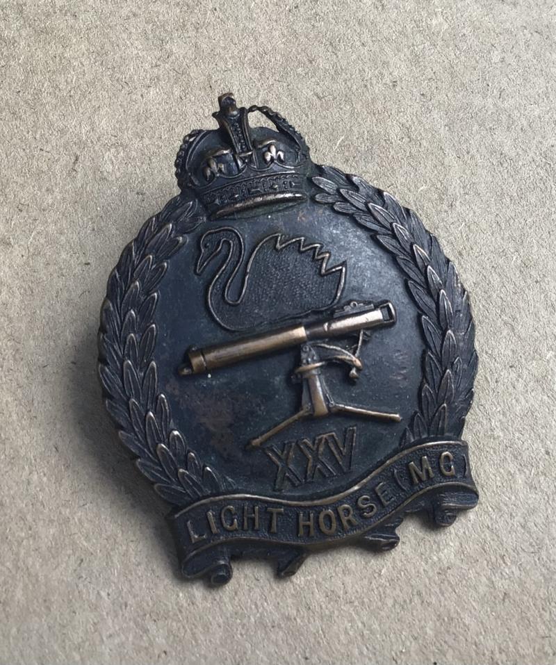 1930-42 25th Light Horse Regiment