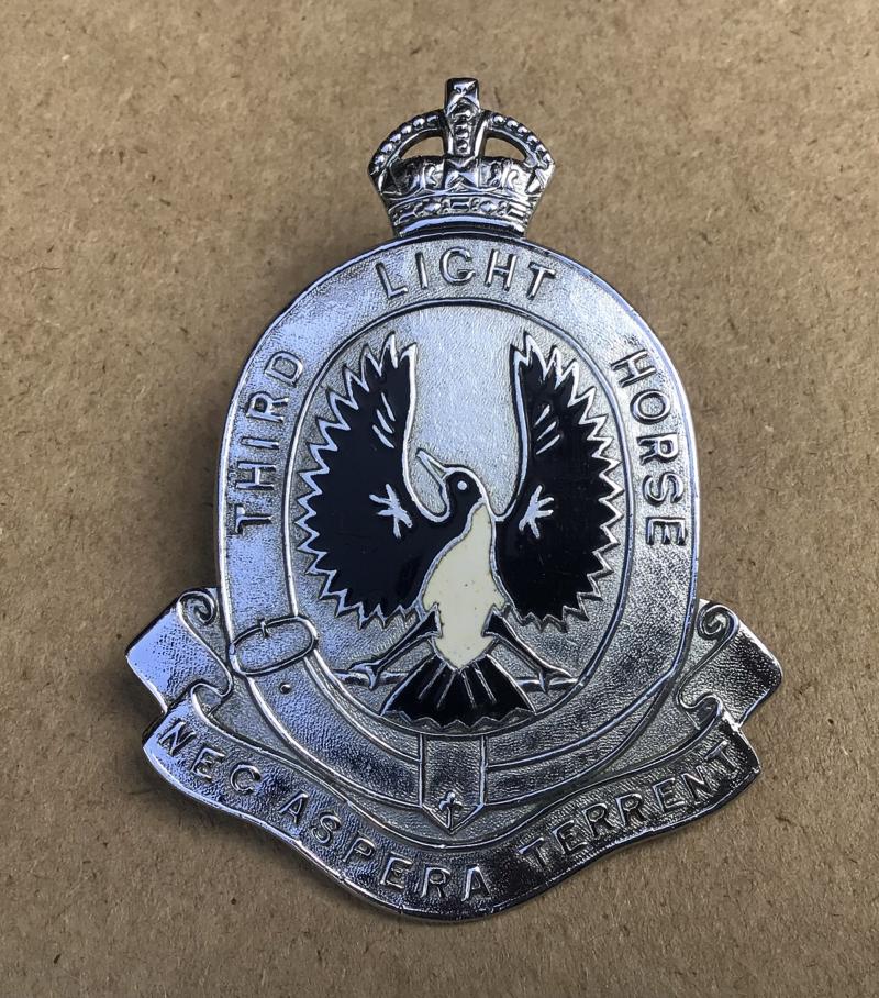 1930-42 3rd Light Horse Regiment Hat Badge