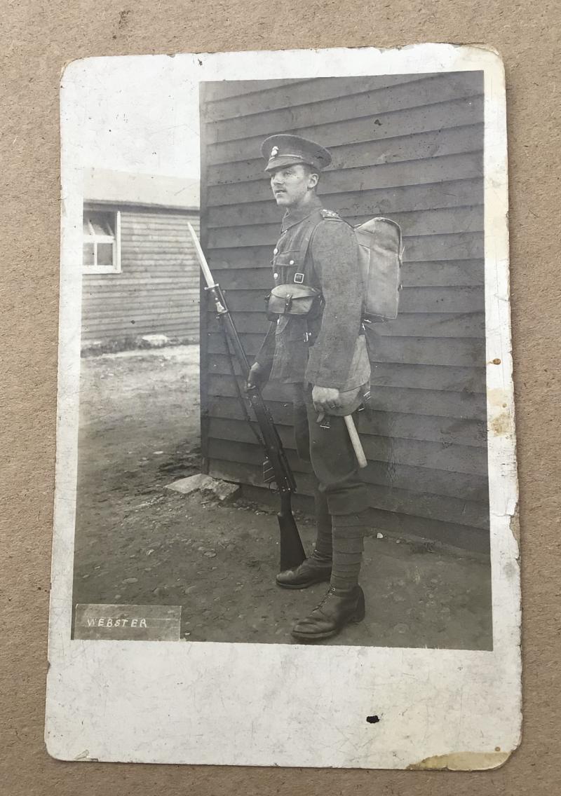 WW1 British Battle Order Photo Postcard