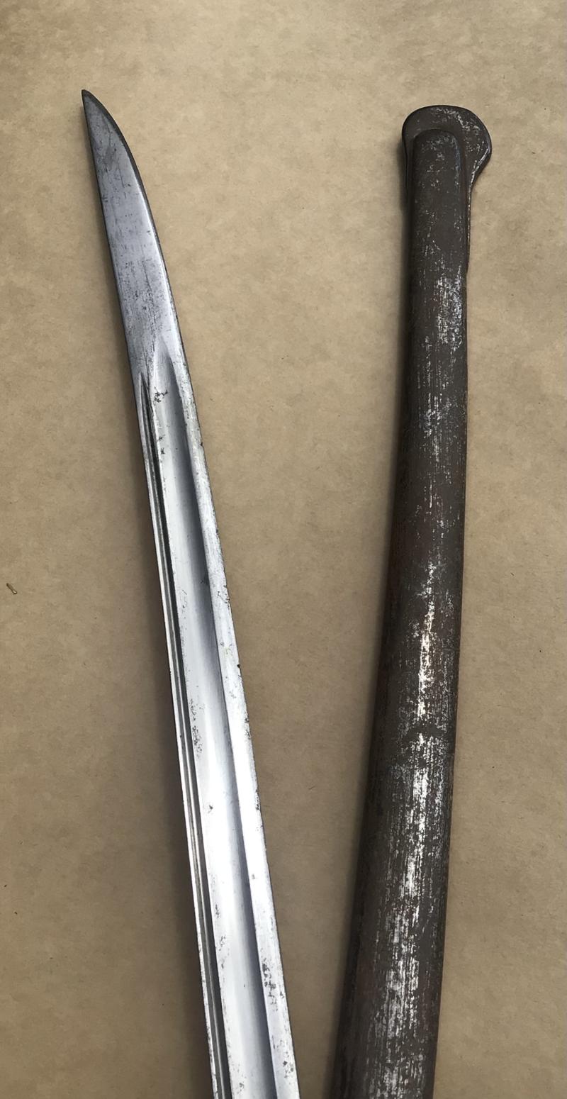 French 1822 Pattern Heavy Cavalry Troopers Sword